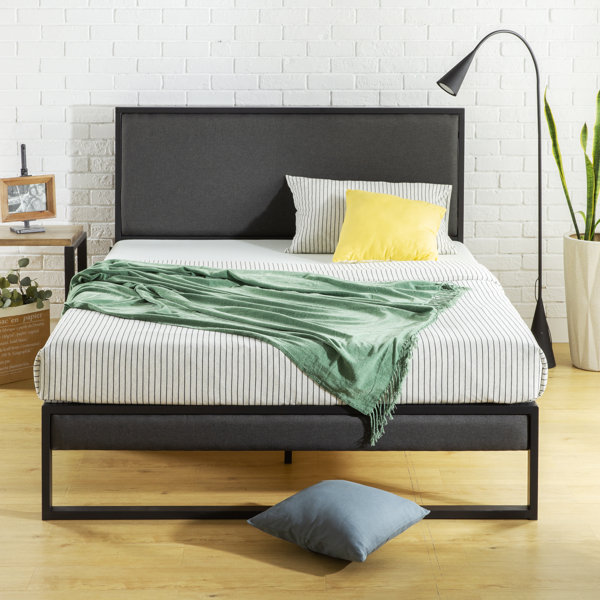 Latitude Run® Christina Upholstered Platform Bed & Reviews Wayfair